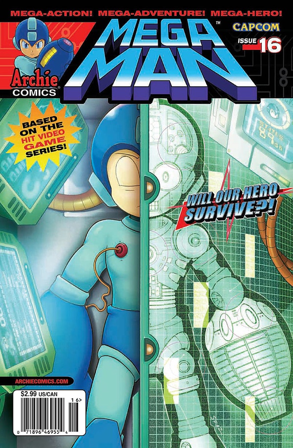 Mega Man #16 cover
