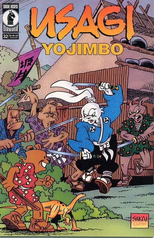 Usagi Yojimbo #32 cover