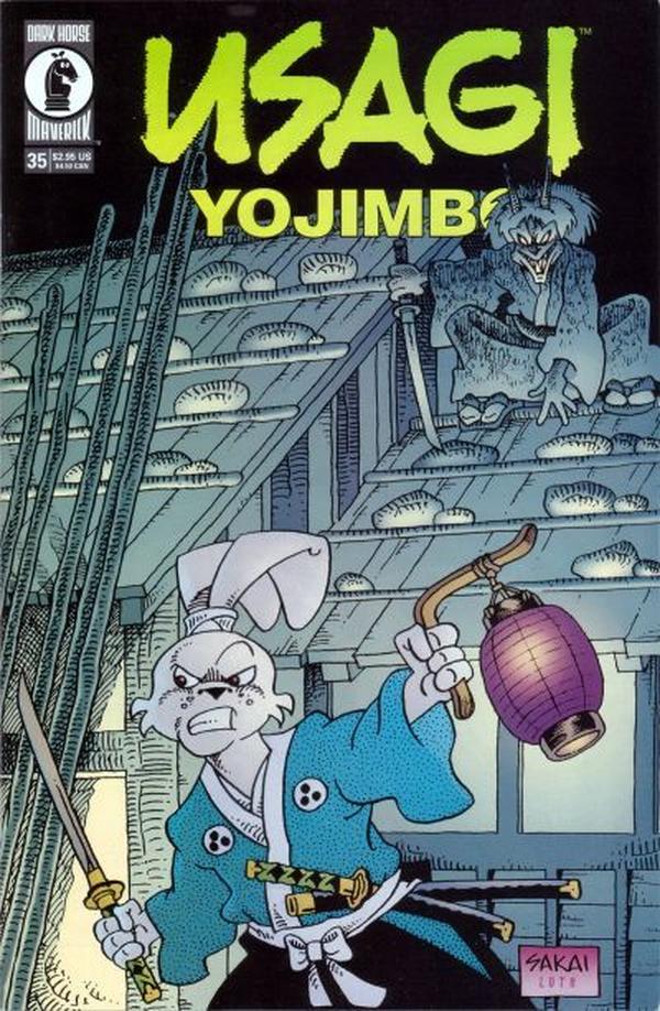 Usagi Yojimbo #35 cover