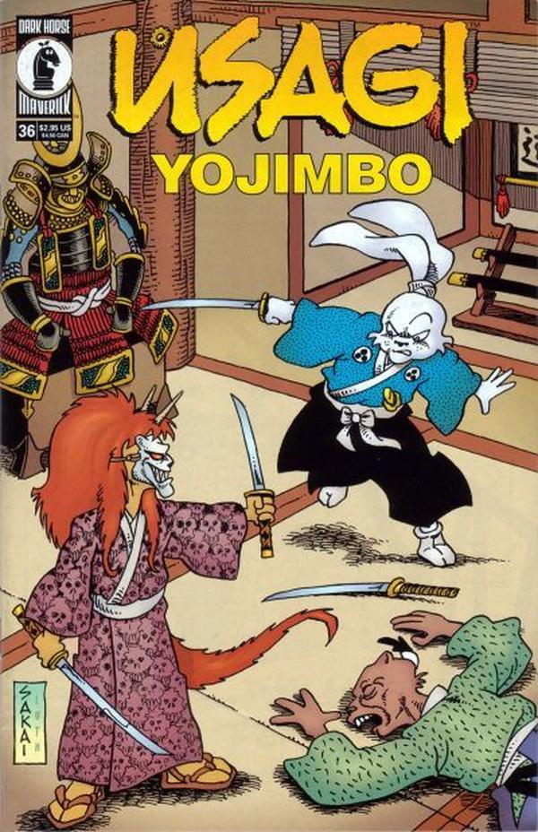 Usagi Yojimbo #36 cover