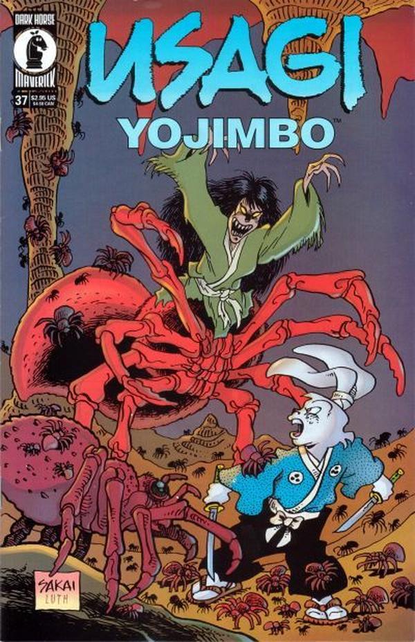 Usagi Yojimbo #37 cover