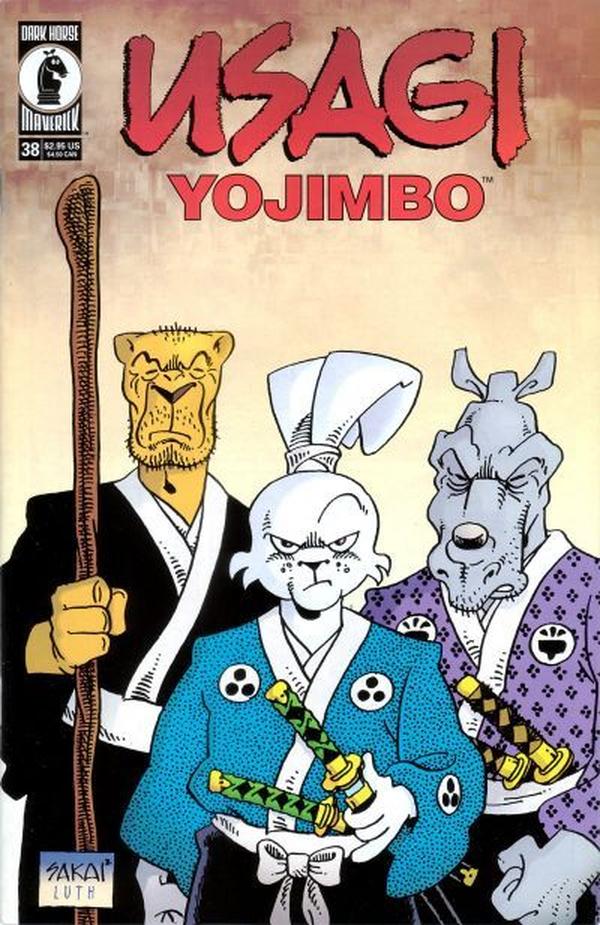 Usagi Yojimbo #38 cover
