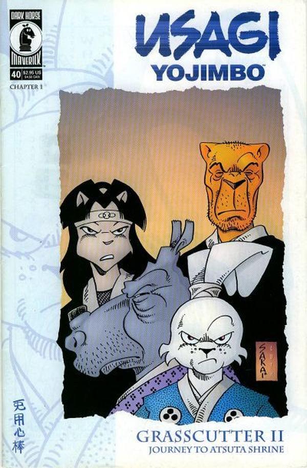 Usagi Yojimbo #40 cover