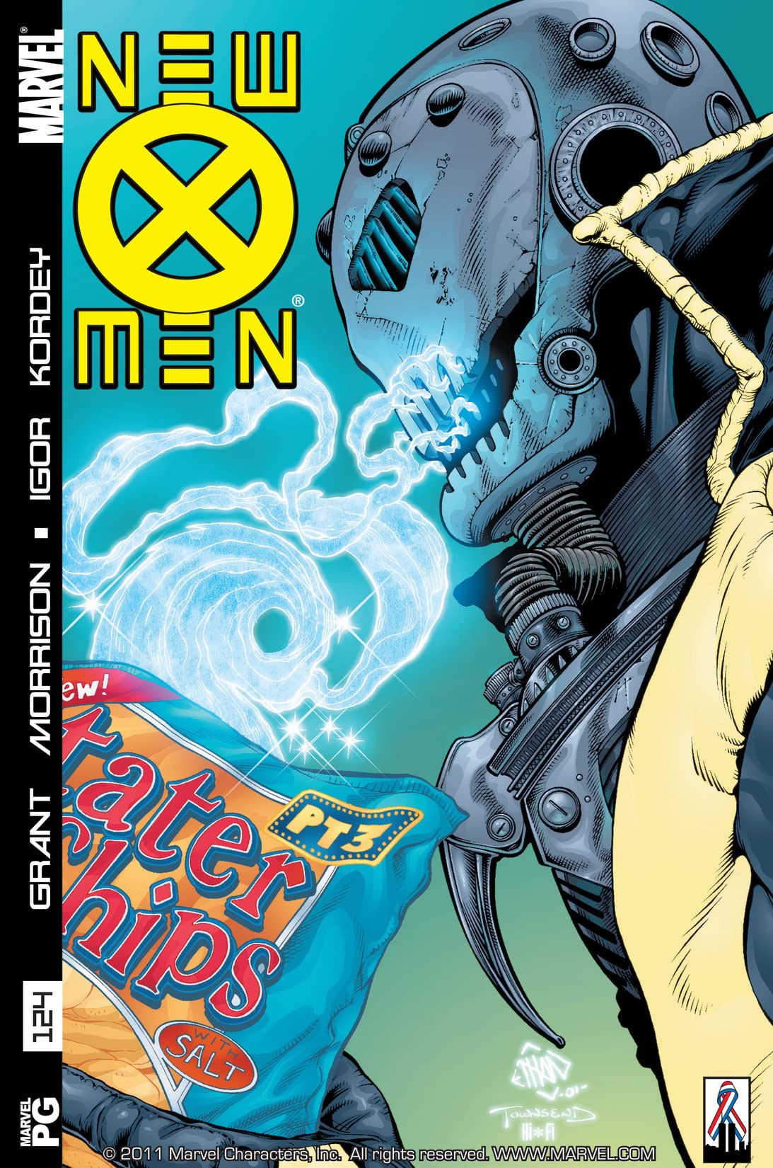 New X-Men #124 cover