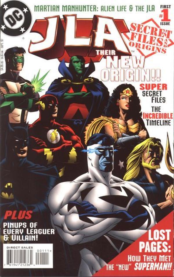 JLA Secret Files #1 cover