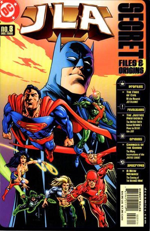 JLA Secret Files #3 cover
