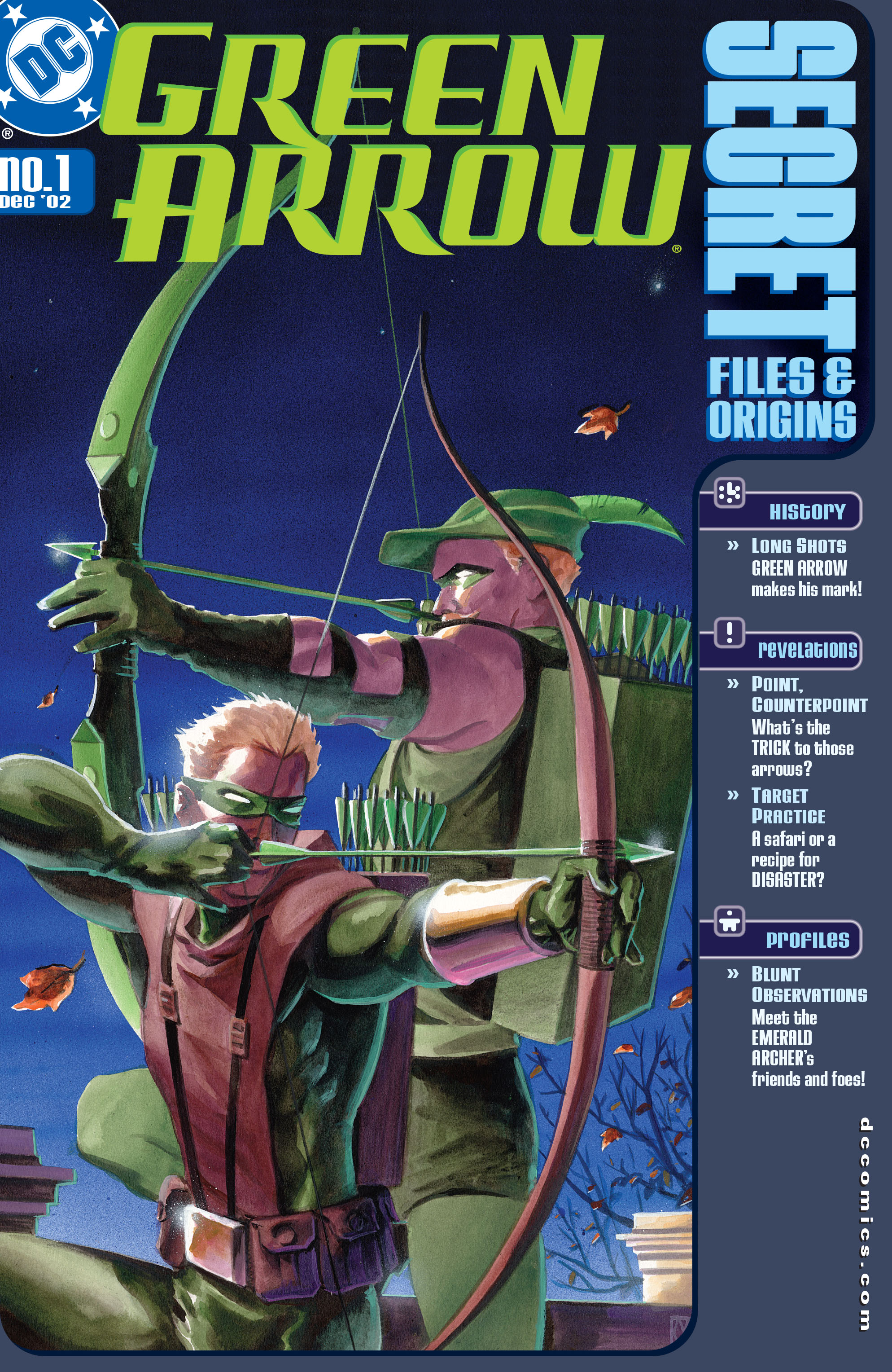 Green Arrow Secret Files & Origins #1 cover