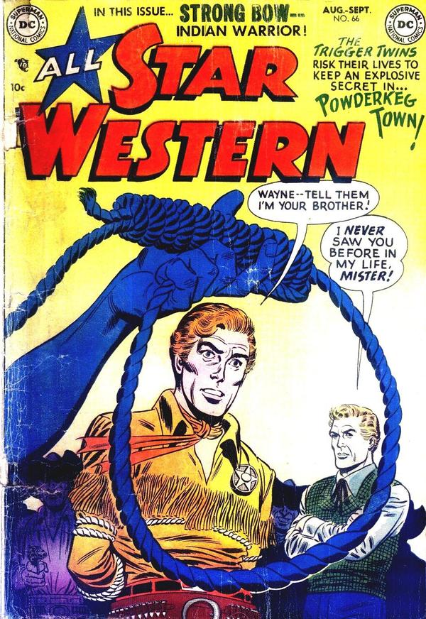 All Star Western #66 cover