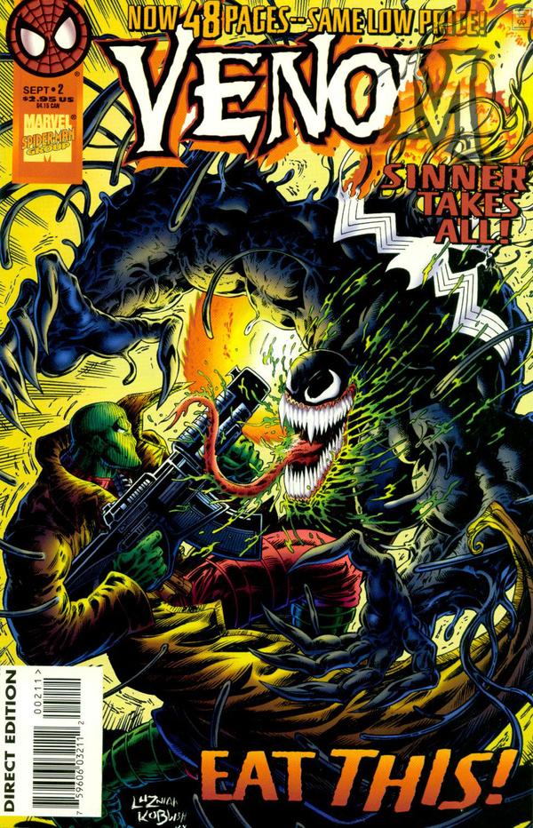 Venom: Sinner Takes All #2 cover