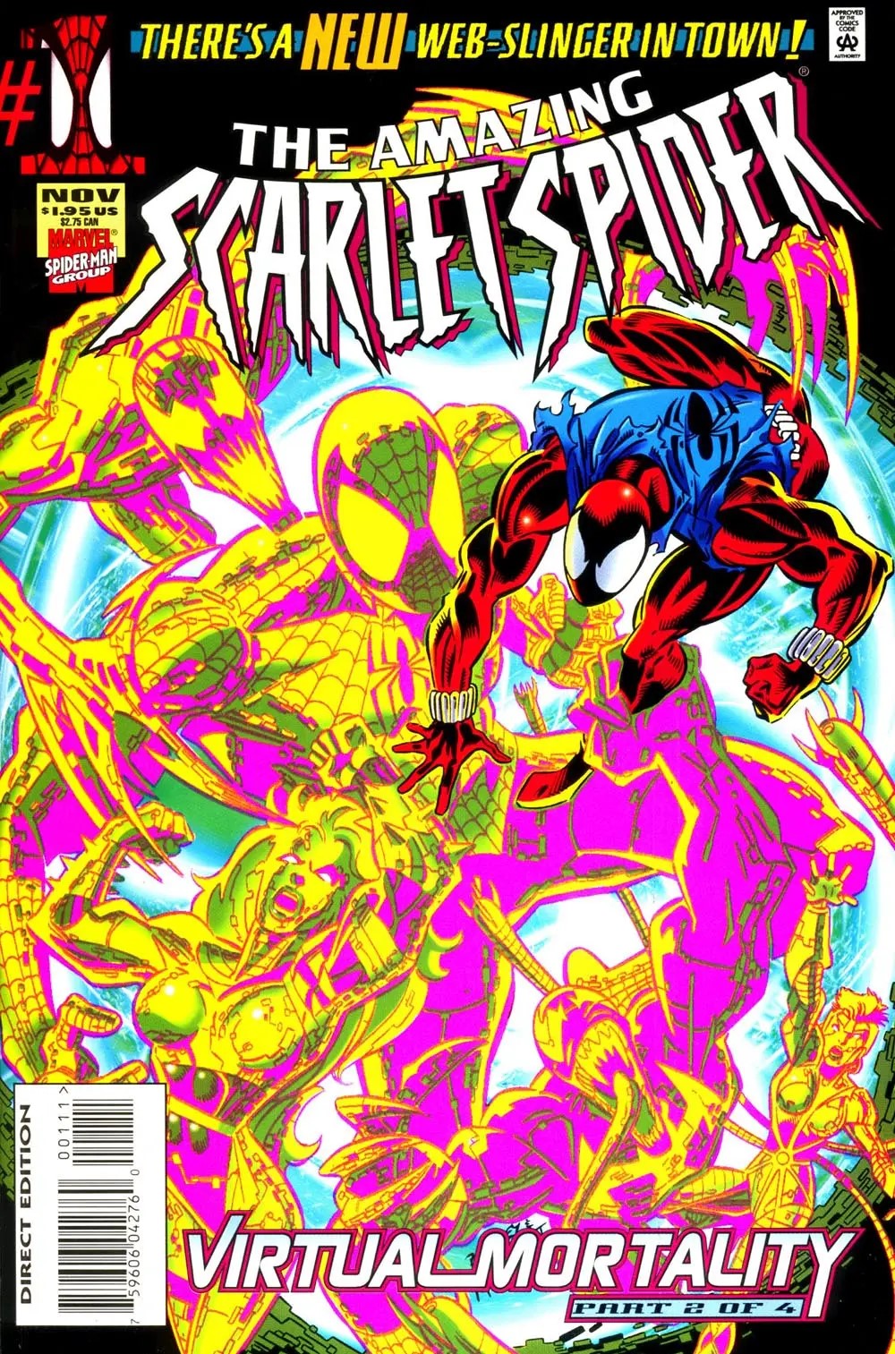 The Amazing Scarlet Spider #1 cover