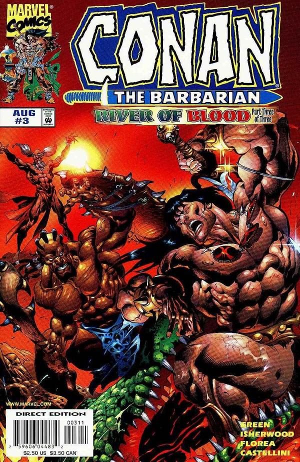 Conan: River of Blood #3 cover