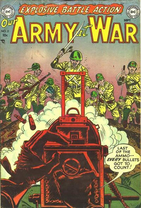 Our Army at War #2 cover