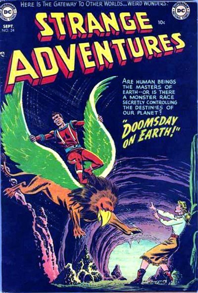 Strange Adventures #24 cover