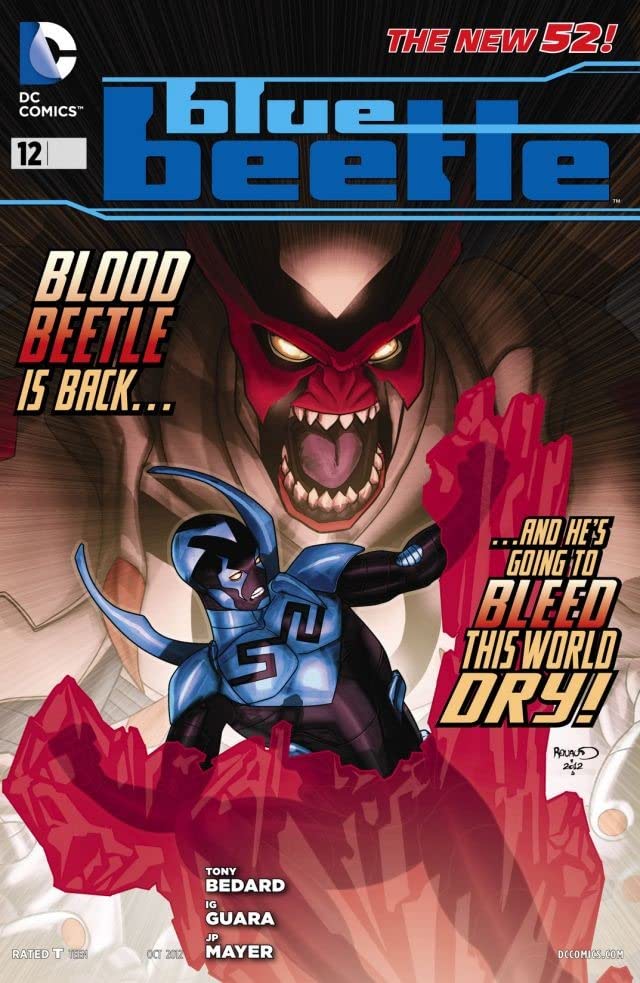 Blue Beetle #12 cover