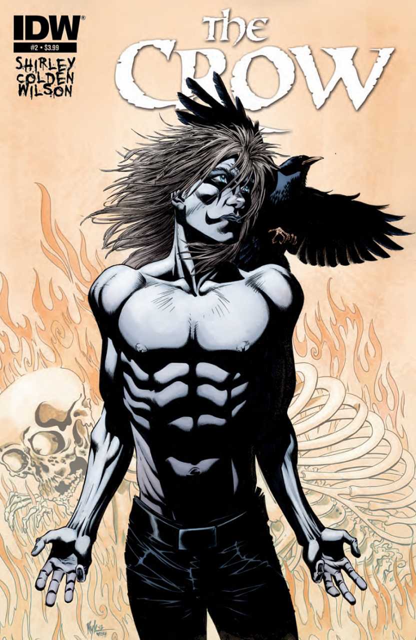 The Crow: Death and Rebirth #2 cover