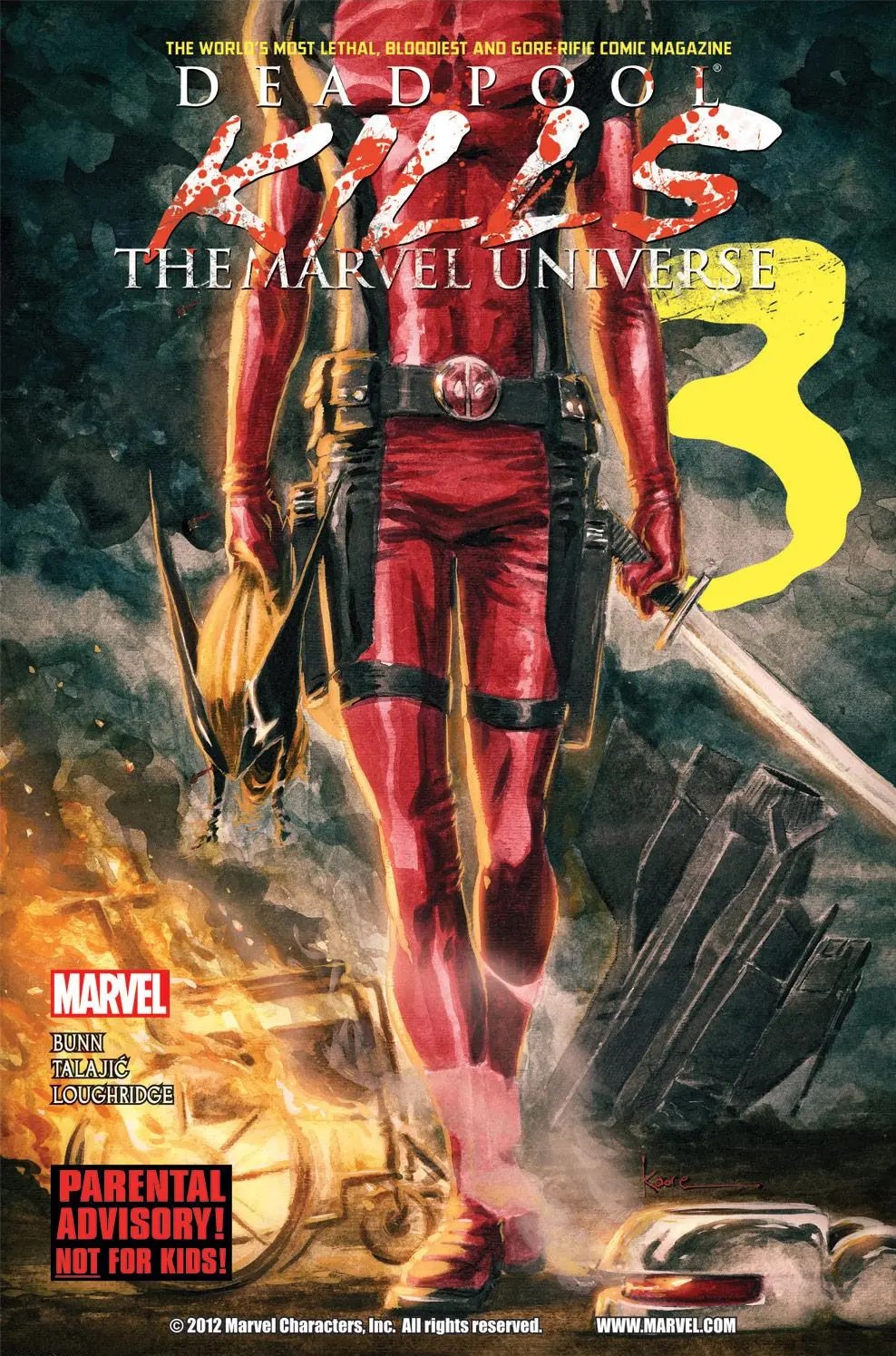 Deadpool Kills the Marvel Universe #3 cover
