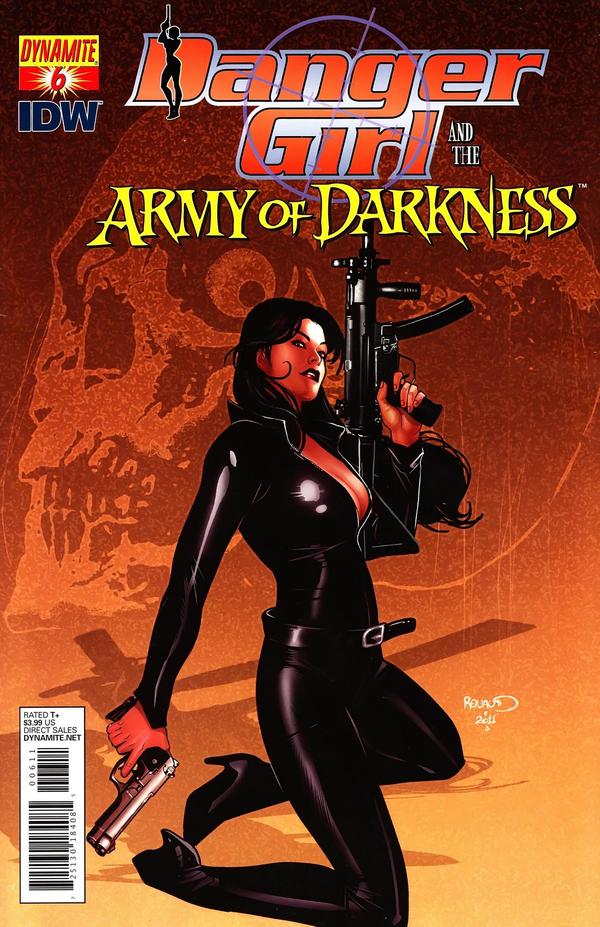 Danger Girl and the Army of Darkness #6 cover