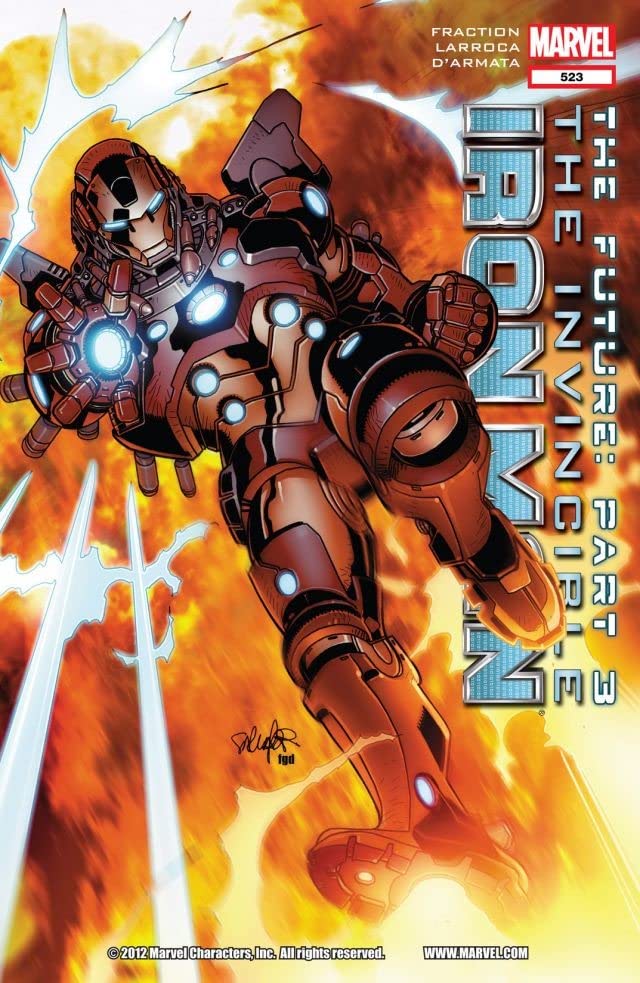 Invincible Iron Man #523 cover