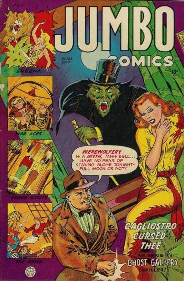 Jumbo Comics #163 cover