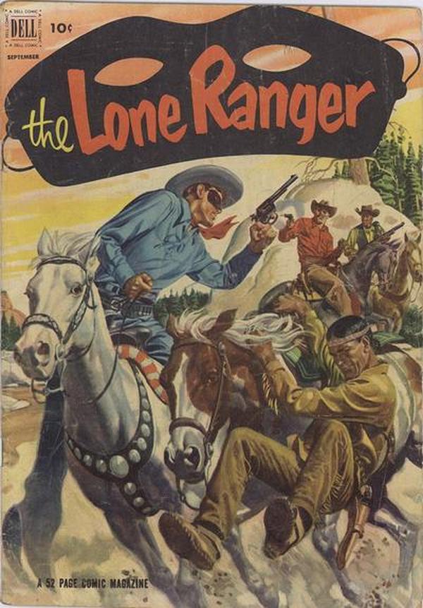The Lone Ranger #51 cover