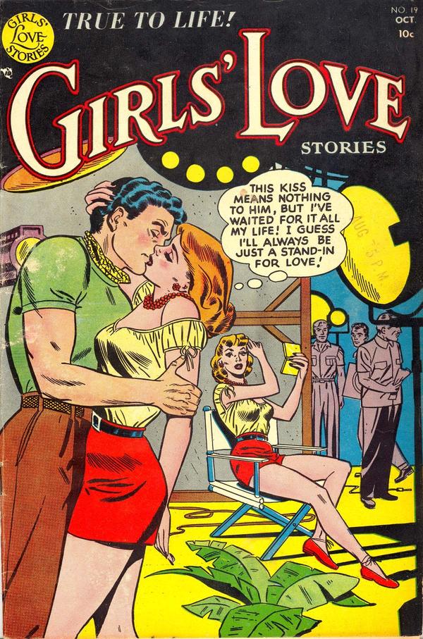 Girls' Love Stories #19 cover