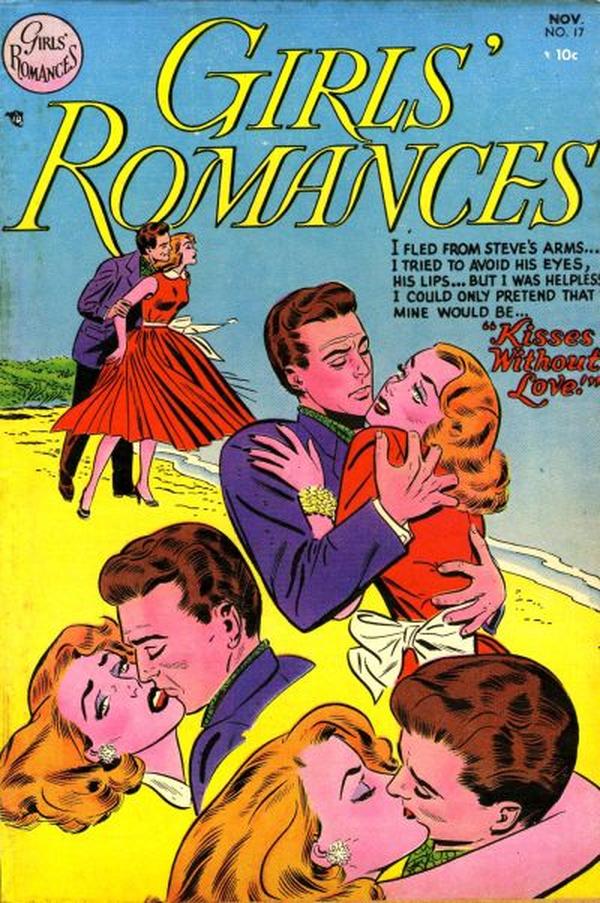 Girls' Romances #17 cover