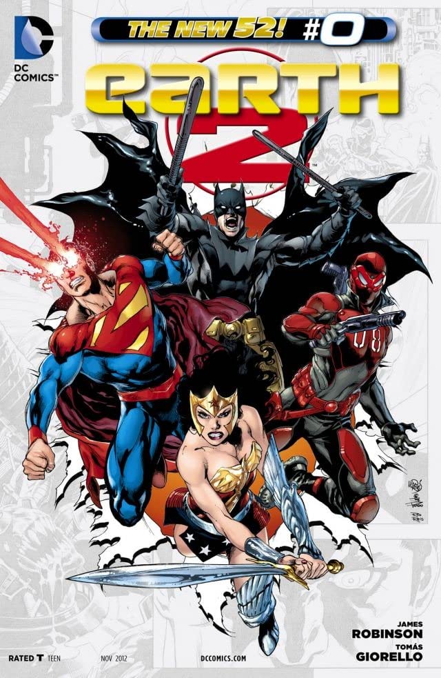 Earth 2 #0 cover