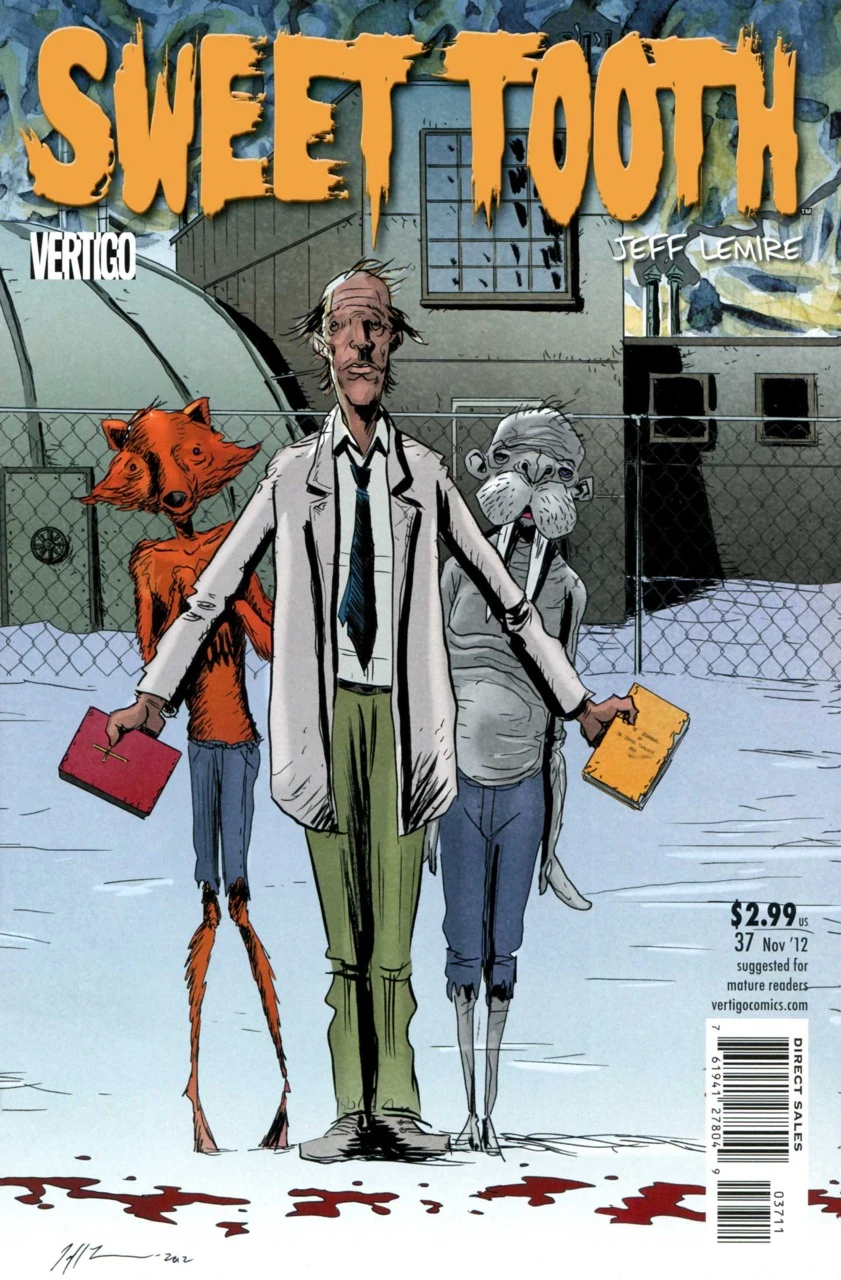 Sweet Tooth #37 cover