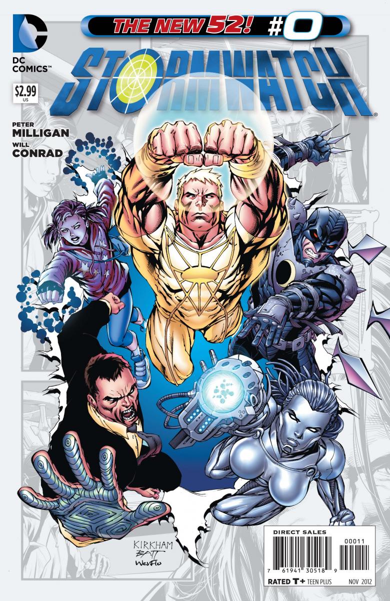 Stormwatch #0 cover