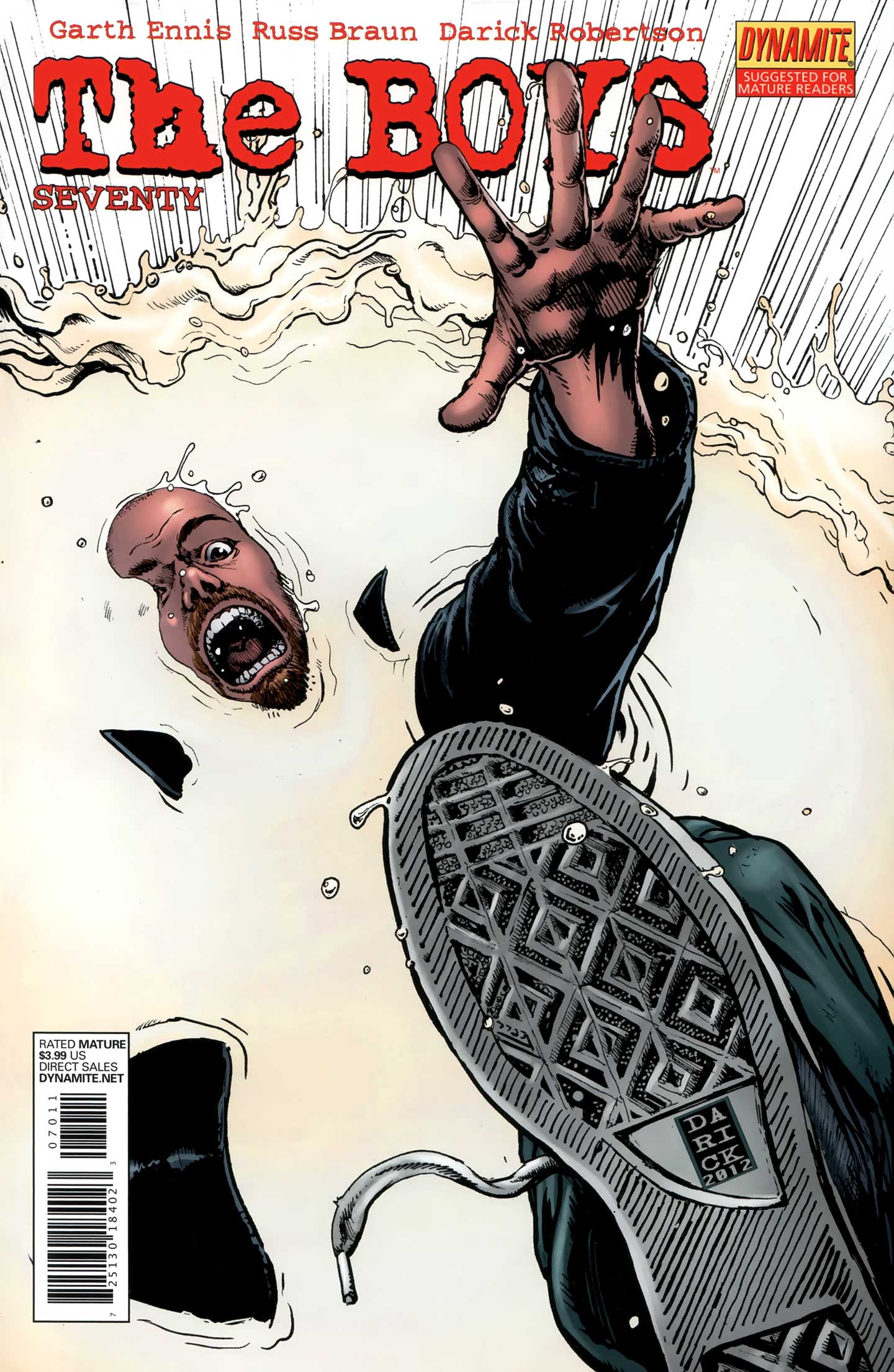 The Boys #70 cover