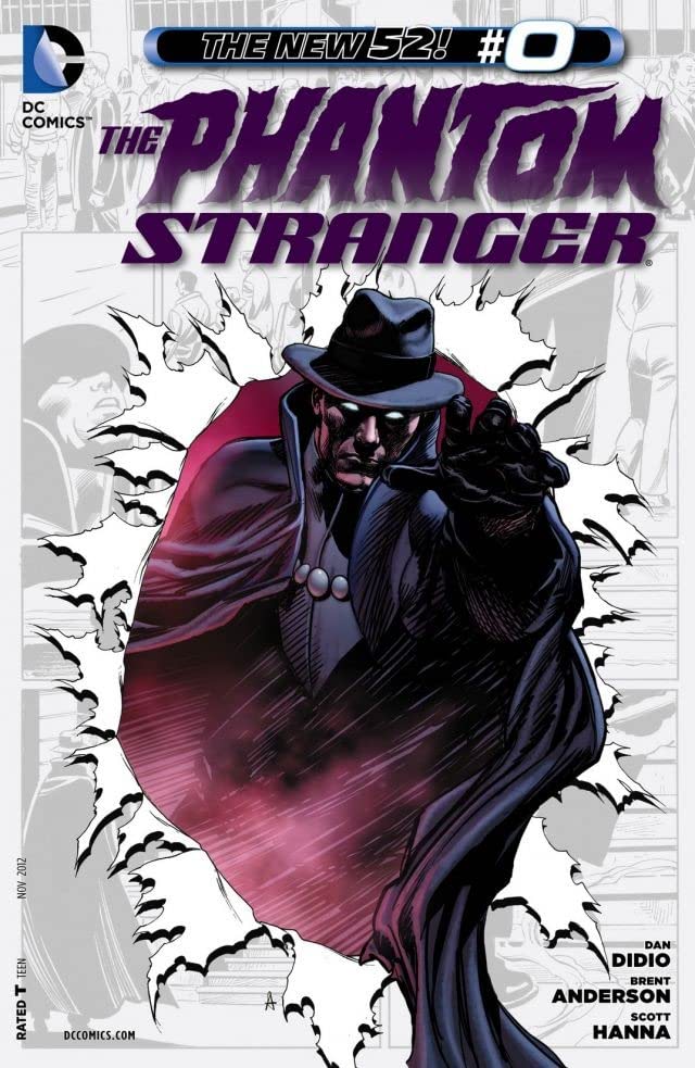 The Phantom Stranger #0 cover