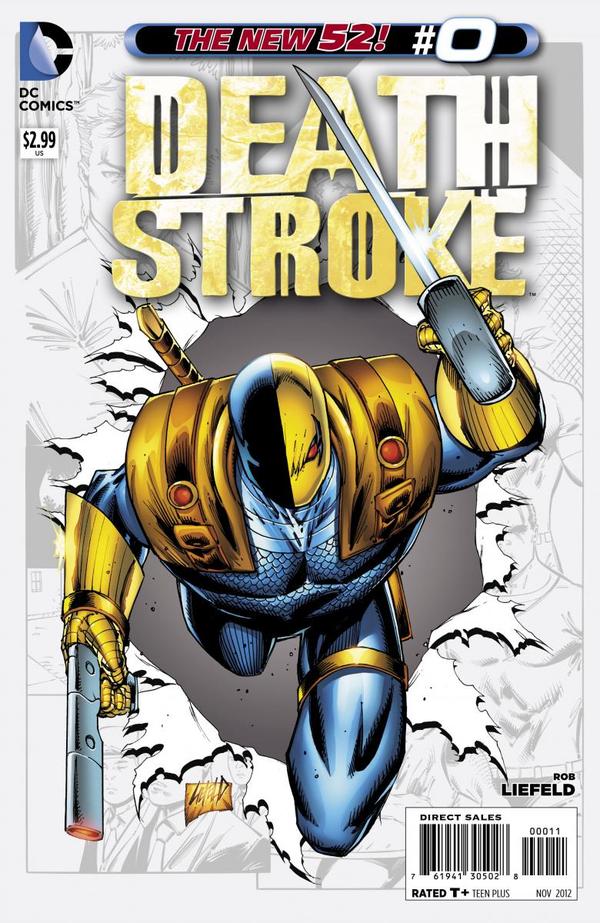 Deathstroke #0 cover