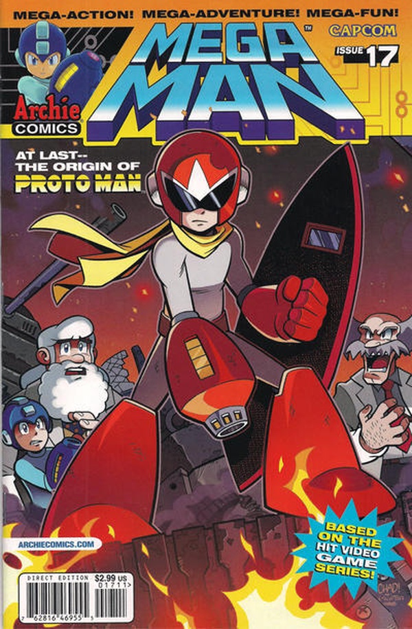 Mega Man #17 cover