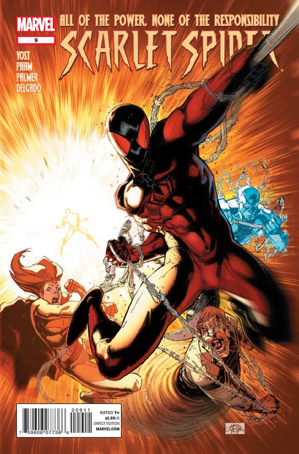 Scarlet Spider #9 cover