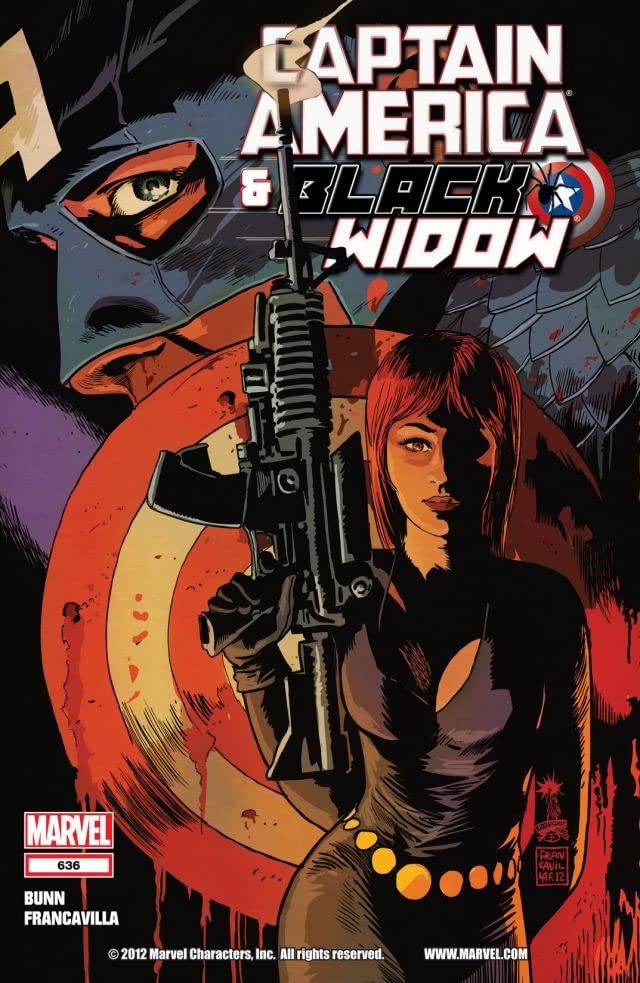 Captain America and Black Widow #636 cover