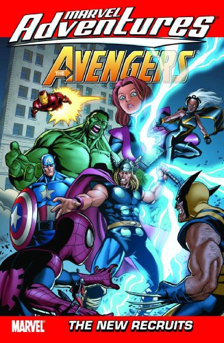Marvel Adventures The Avengers #8 cover
