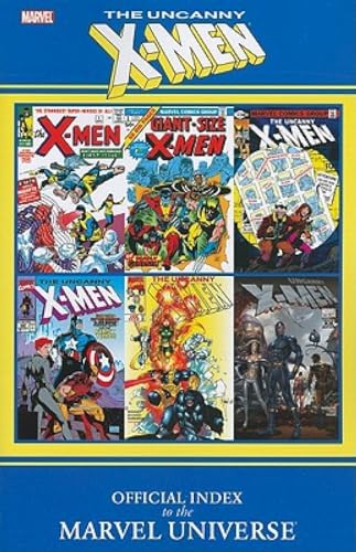 Uncanny X-Men: Official Index to the Marvel Universe #[nn] cover