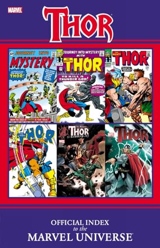 Thor: Official Index to the Marvel Universe #[nn] cover