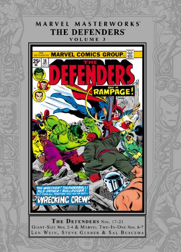 Marvel Masterworks: The Defenders #3 cover