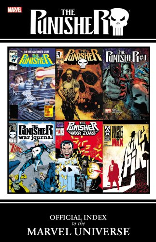Punisher: Official Index to the Marvel Universe #[nn] cover
