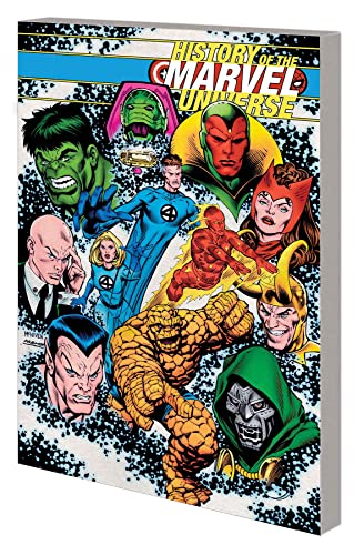 History of the Marvel Universe #[nn] cover