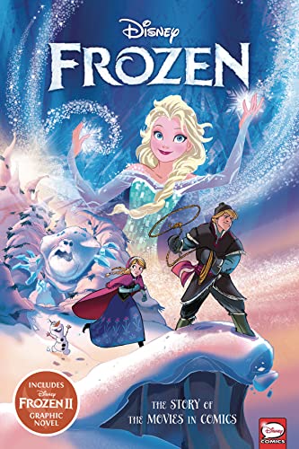 Disney Frozen and Frozen 2: The Story of the Movies in Comics #[nn] cover