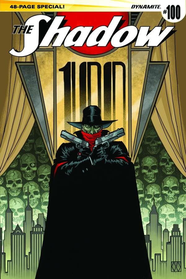 The Shadow #100 cover