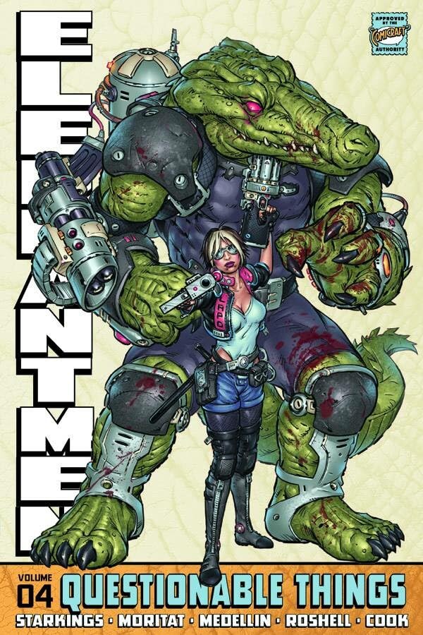 Elephantmen #4 cover