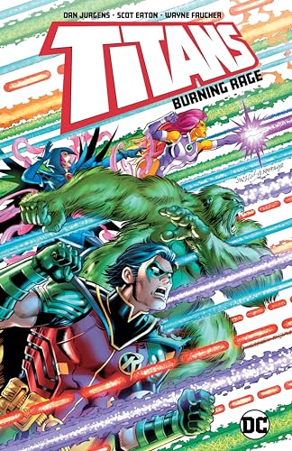 Titans: Burning Rage #[nn] cover