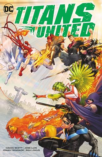 Titans United #[nn] cover