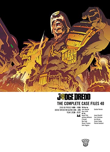 Judge Dredd: The Complete Case Files #40