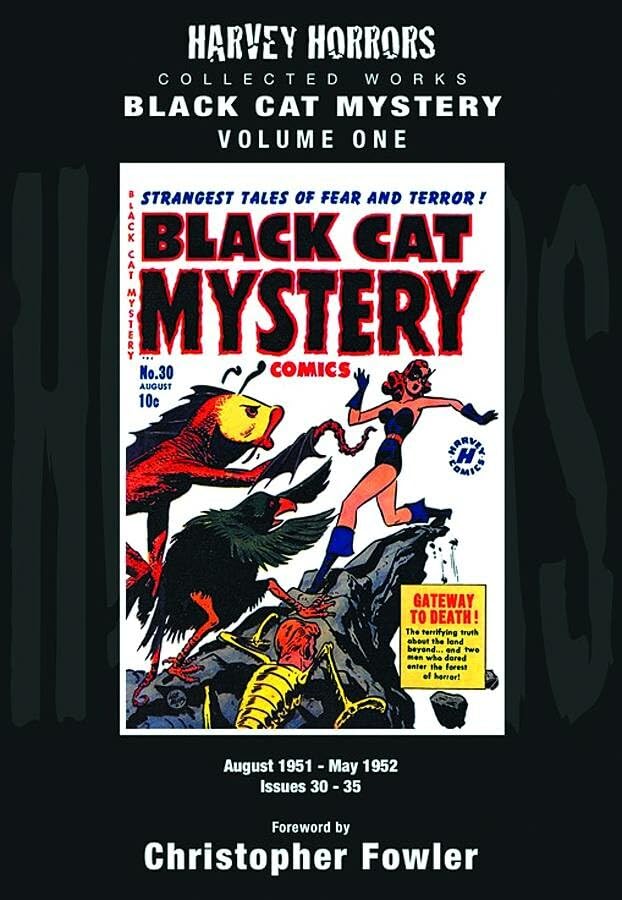 Harvey Horrors Collected Works: Black Cat Mystery #1 cover