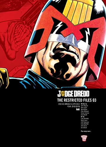 Judge Dredd: The Restricted Files #3 cover