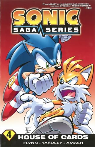 Sonic Saga Series #4 cover